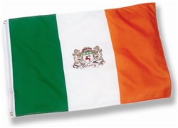 Coat-of-Arms Irish Flag